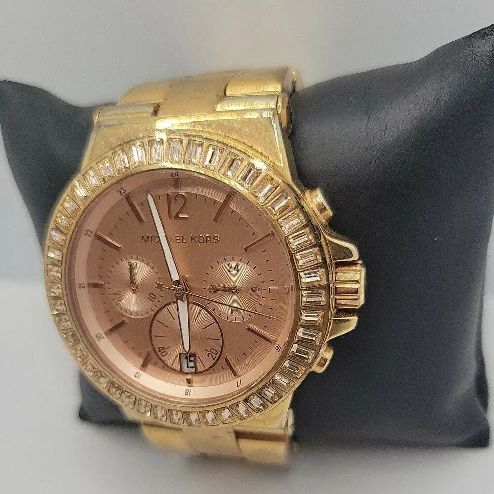 Michael Kors MK5412 Women's Rose Gold Stainless Steel Analog Dial Watch AM677
